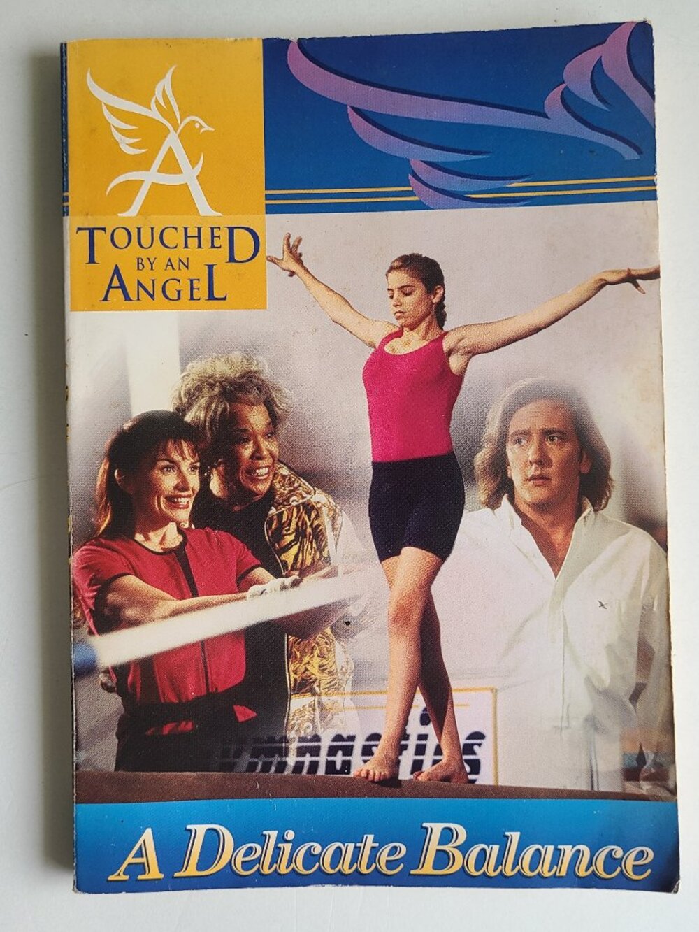 5/$15 Kids Book Delicate Balance Touched by an Angel Hall Middle Grade 1998 TV